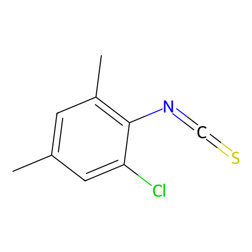 1-Chloro-2-isothiocyanato-3,5-dimethylbenzene structure
