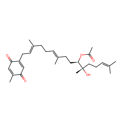 Chabrolobenzoquinone H structure
