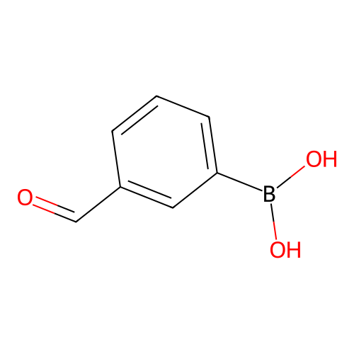 4-甲酰基苯硼酸 structure
