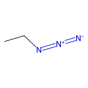 叠氮乙烷 structure