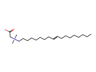 9-Octadecen-1-aminium, N-(carboxymethyl)-N,N-dimethyl-, inner salt, (9Z)- structure
