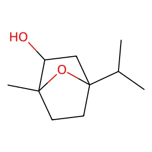 exo-1-Methyl-4-(1-methylethyl)-7-oxabicyclo(2.2.1)heptan-2-ol structure