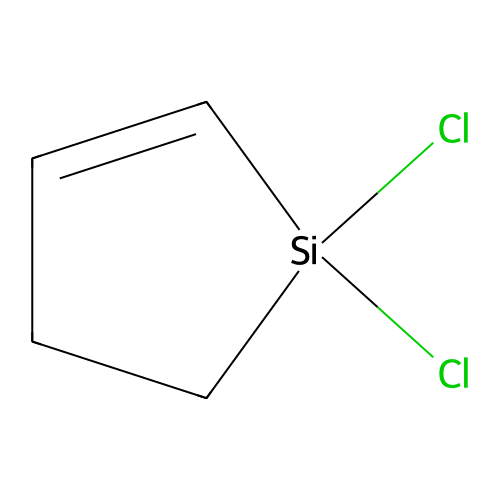 Silacyclopent-2-ene, 1,1-dichloro- structure