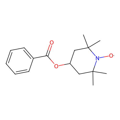 4-hydroxy-TEMPO benzoate structure
