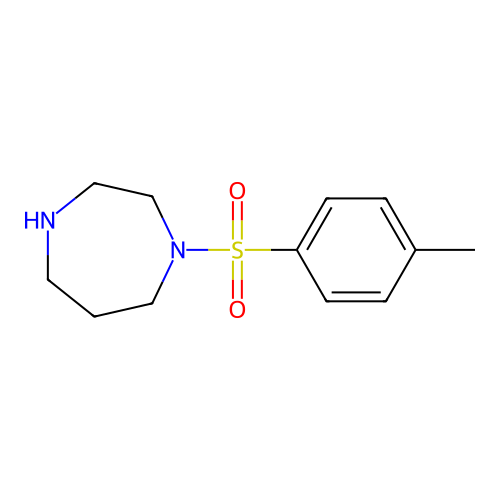 1-(4-Methylphenyl)sulfonyl-1,4-diazepane structure
