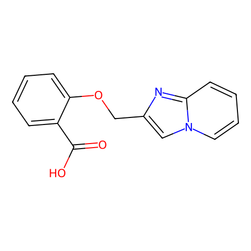 2-{Imidazo[1,2-a]pyridin-2-ylmethoxy}benzoic acid structure