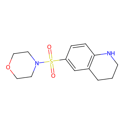 6-(Morpholine-4-sulfonyl)-1,2,3,4-tetrahydroquinoline structure