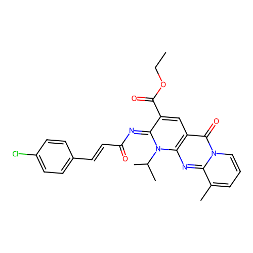 C27H25ClN4O4 structure