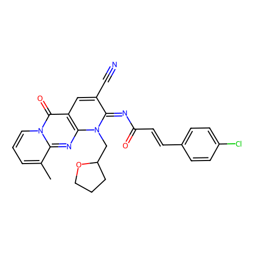 C27H22ClN5O3 structure