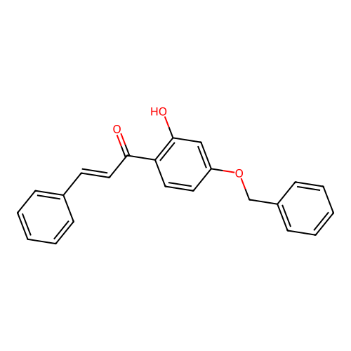 1-[4-(Benzyloxy)-2-hydroxyphenyl]-3-phenylprop-2-en-1-one structure