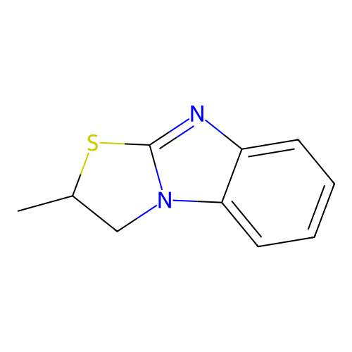 2,3-Dihydro-2-methylthiazolo[3,2-a]benzimidazole structure