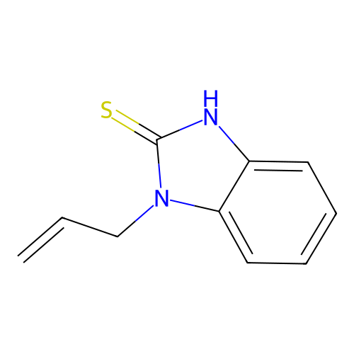 1-allyl-1H-benzimidazole-2-thiol structure