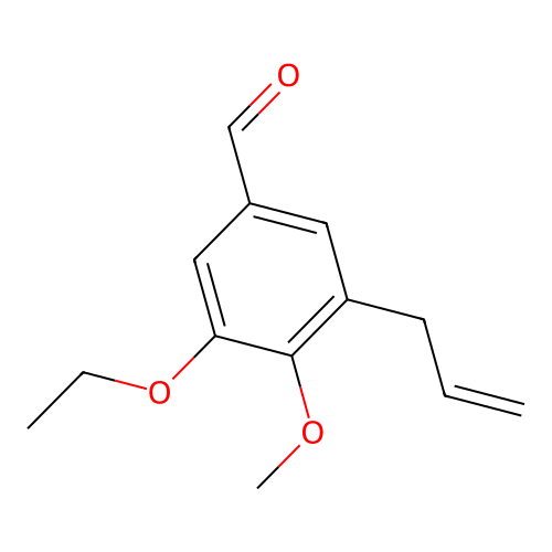 3-Allyl-5-ethoxy-4-methoxybenzaldehyde structure