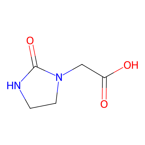 2-(2-氧代咪唑烷-1-基)乙酸 structure