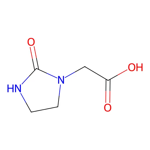 2-(2-氧代咪唑烷-1-基)乙酸 structure