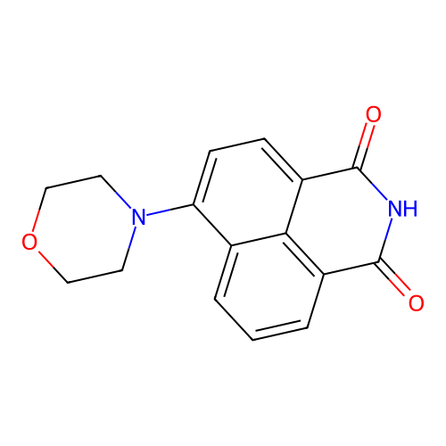 6-Morpholin-4-ylbenzo[de]isoquinoline-1,3-dione structure
