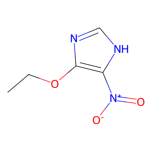 4-ethoxy-5-nitro-1H-imidazole structure