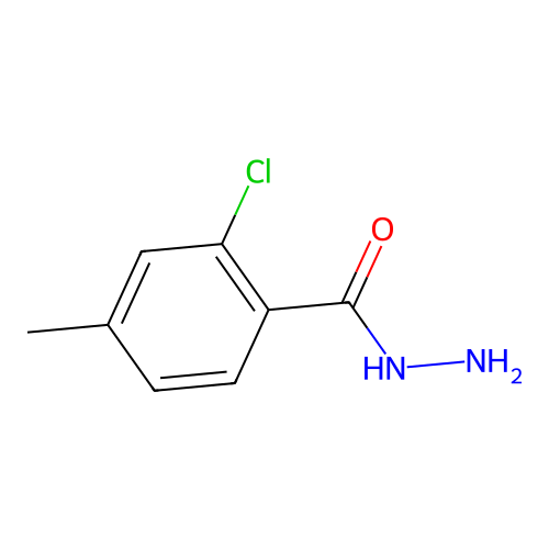 2-Chloro-4-methylbenzohydrazide structure