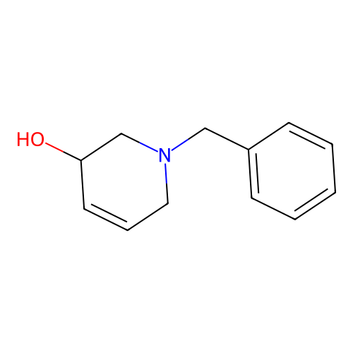 1-(Phenylmethyl)-1,2,3,6-tetrahydropyridin-3-ol structure