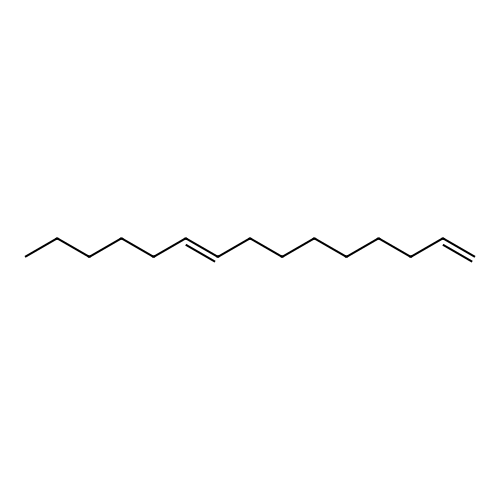 1,9-Pentadecadiene structure