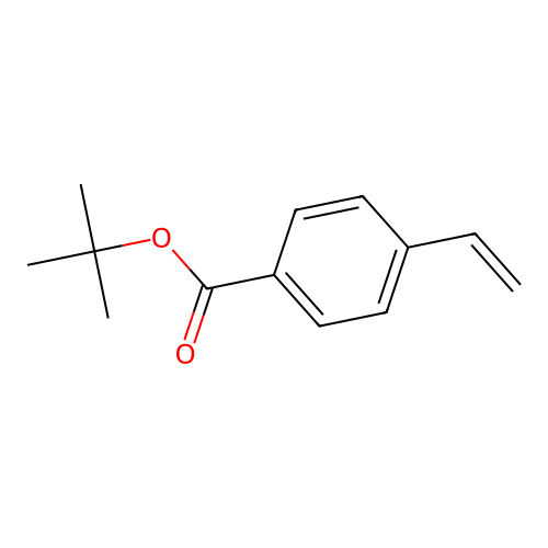 t-Butyl 4-vinylbenzoate structure