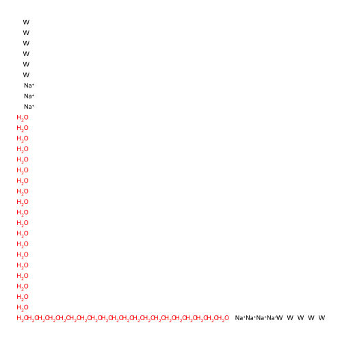 Undecaphosphotungstate structure