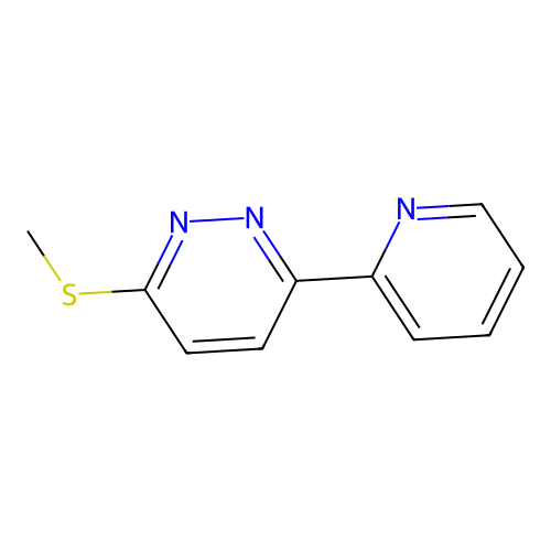 3-(Methylsulfanyl)-6-(pyridin-2-yl)pyridazine structure