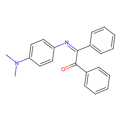 (2Z)-2-{[4-(Dimethylamino)phenyl]imino}-1,2-diphenylethan-1-one structure