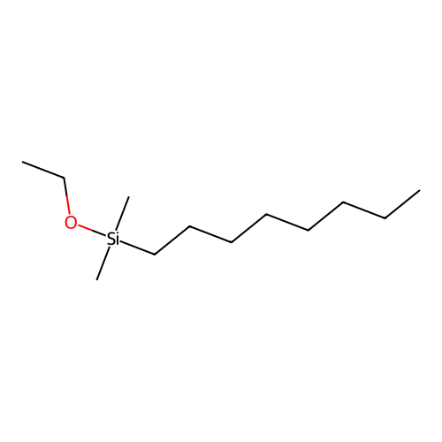 Silane, ethoxydimethyloctyl- structure