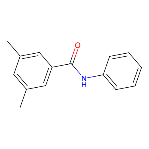 3,5-dimethyl-N-phenylbenzamide structure