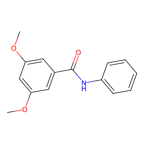 3,5-dimethoxy-N-phenylbenzamide structure