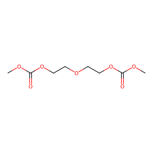 (((2-(2-((Methoxycarbonyl)oxy)ethoxy)ethoxy)carbonyl)oxy)methane structure