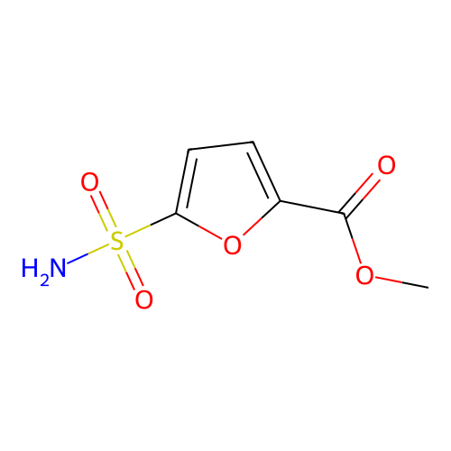 Methyl 5-sulfamoylfuran-2-carboxylate structure