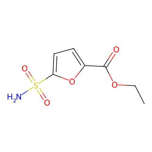 Ethyl 5-sulfamoylfuran-2-carboxylate structure