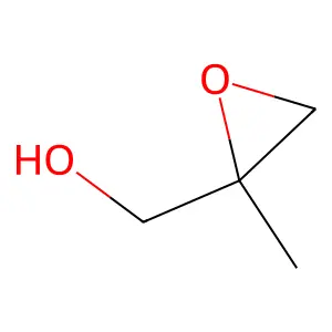 (2-Methyloxiran-2-yl)methanol structure