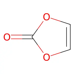 碳酸亚乙烯酯 structure