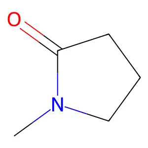 N-甲基吡咯烷酮 structure