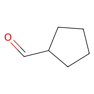 环戊烷甲醛 structure