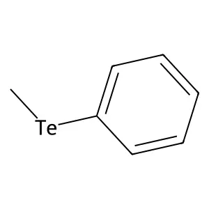 Benzene, (methyltelluro)- structure