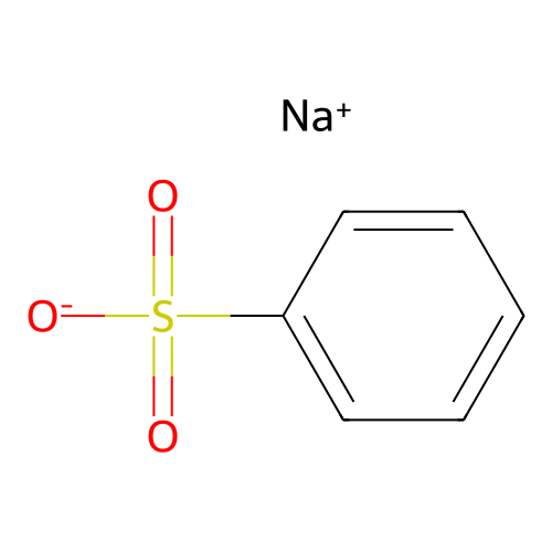 苯磺酸钠 structure
