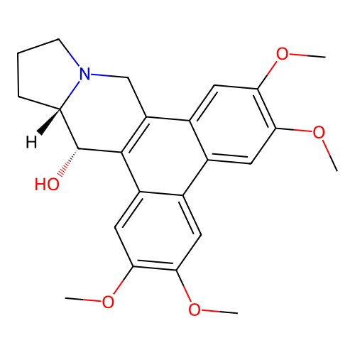 trans-14-Hydroxytylophorine structure