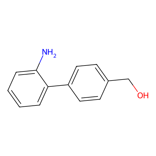 4-(2-Aminophenyl)benzyl alcohol structure