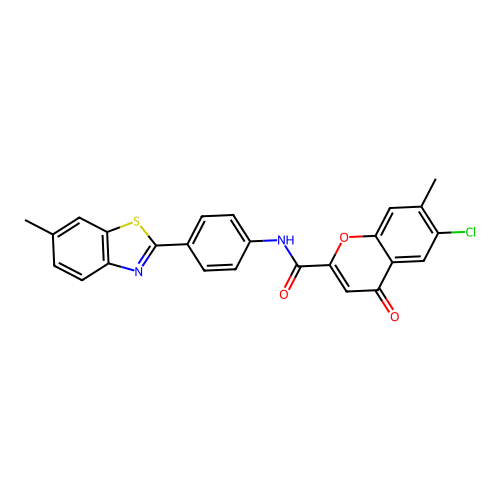 C25H17ClN2O3S structure