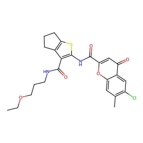 C24H25ClN2O5S structure