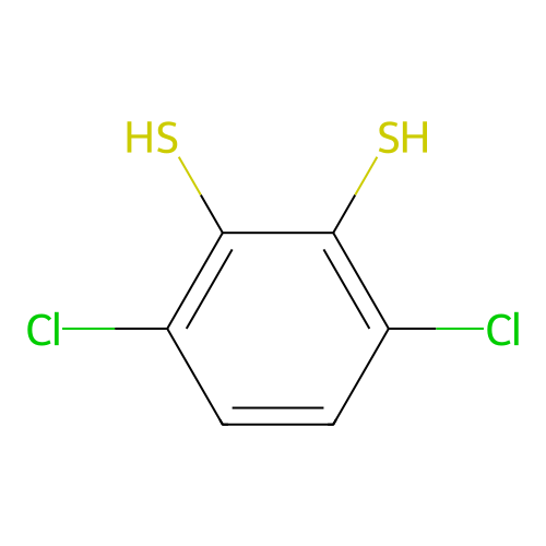 3,6-Dichlorobenzene-1,2-dithiol structure
