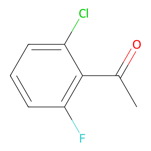 1-(2-Chloro-6-fluorophenyl)ethan-1-one structure