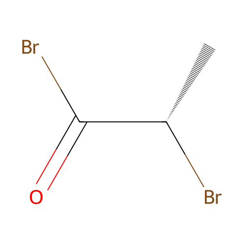 (2S)-2-bromopropanoyl bromide structure