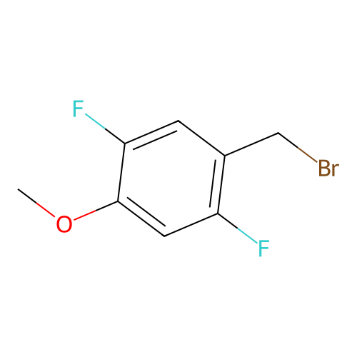 1-(Bromomethyl)-2,5-difluoro-4-methoxybenzene structure