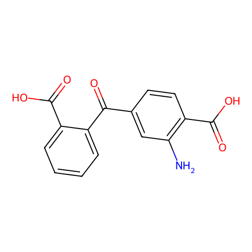 2-氨基-4-(2-羧基苯甲酰)苯甲酸 structure