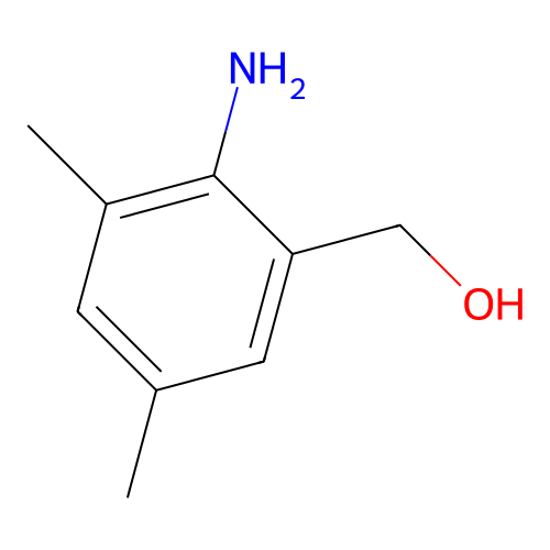 (2-Amino-3,5-dimethylphenyl)methanol structure